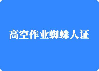 逼操秘中国www操免费女免费高空作业蜘蛛人证